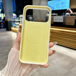 Funda de silicona líquida creativa con diseño de caramelo para iPhone 16 15 14 13 Plus Pro, funda de silicona resistente tipo gelatina para iPhone 17 Pro Max - Product Image 2