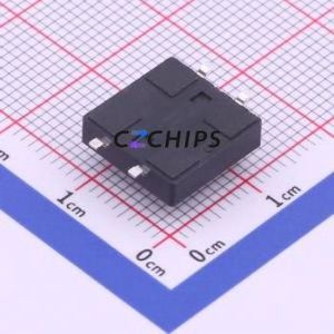 UK-B0262-G5.5-250 Tactile Switch SMD-4P,12x12mm Switch Single Pole Single Throw Round Button 2.5N Vertical Mount - Product Image 2