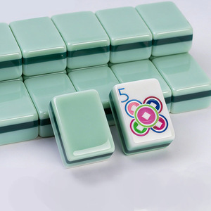 American <b>Mahjong</b> Tiles <b>Set</b> Custom Acrylic Luxury Design 4-Layer Yellow Durable &amp; Eco-Friendly Entertainment - Product Image 3