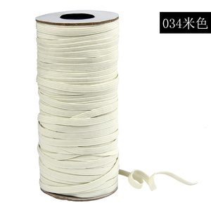 9มิลลิเมตรโรงงานขายส่งแบนวงยืดหยุ่นโพลีเอสเตอร์สายคล้องหู - Product Image 4