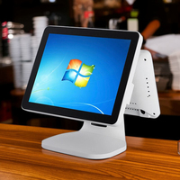 Tienda de conveniencia pantalla táctil POS todo en uno venta al por mayor OEM POS dispositivo caja registradora PC al por menor