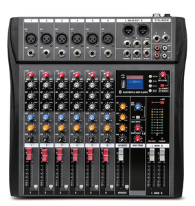 Profession eller Performance-DJ-Mixer High-Fidelity 6CH 16CH-Effektor 3-jähriger USB-Mixer für mobile Audio-Soundkarten - Product Image 1