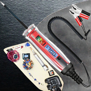 <span class=keywords><strong>Automotive</strong></span> <span class=keywords><strong>Circuit</strong></span> Tester 1-75V DC Voltmeter Digitaal display Batterijdetectie Polariteitsindicatie Elektrische diagnostische hulpmiddelen - Product Image 3