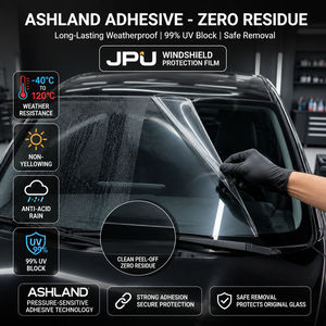 Pellicola Protettiva per Parabrezza Fuoristrada <span class=keywords><strong>4x4</strong></span>, Adesivo Trasparente Anti-Graffio e Anti-Collisione per Vetri Anteriori Auto - Product Image 5