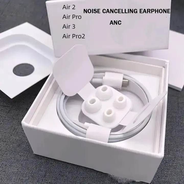Air Pro 2 3 2. Generation Ohrhörer für Airpuds Pods Pro 2 Max Airbuds ANC Noise Cancel ling Kopfhörer