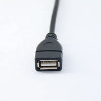 Cable Adaptador OTG Micro USB Macho a USB 2.0 Hembra con Conductor de Cobre Puro, Revestimiento de PVC y Blindaje Trenzado para Cámara y Computadora