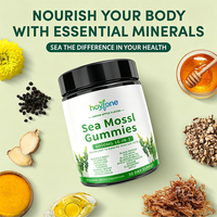 Gummies véganes personnalisées OEM 16-en-1 à base de mousse de mer, huile de nigelle et Ashwagandha pour le soutien de la thyroïde, de l'immunité et de la beauté de la peau