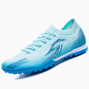 Chaussures de football TF noires, blanches, roses, bleues et orange, résistantes, pour terrains synthétiques, pour écoles et clubs amateurs, vente en gros directe du fabricant - Product Image 2