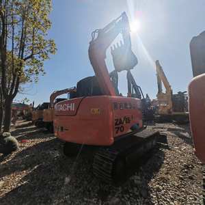 Hitachi ZX70 mini-pelle sur chenilles originale d'occasion de haute qualité de 7 tonnes à bas prix à vendre - Product Image 2