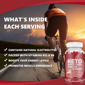 Keto Elma Sirkesi Jelibonları Zayıflama Sindirimi İnce Düz Göbek Kilo Yönetimi Kontrolü Kadınlar için Keton - Product Image 4