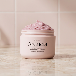 Arencia Rosehip Mild pH Balancing Hydrating Rice Cake Cream <b>Cleanser</b> 100ml Korean Facial Deep Cleansing - Product Image 2