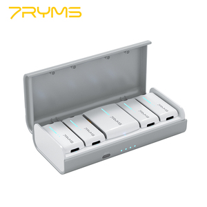 7RYMS IRay DW40 ไมโครโฟนคอนเดนเซอร์ไร้สาย 4 ช่องพร้อมโลหะตัดเสียงรบกวนสำหรับไอโฟนและสมาร์ทโฟนแอนดรอยด์ - Product Image 2