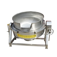 Bouilloire ornée de vapeur en acier inoxydable, bouilloire inclinable, prix d'usine
