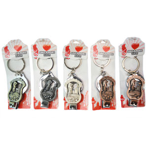 定制3D浮雕凸起标志多伦多雅典苏黎世纪念品指甲剪日常使用脚趾金属指甲剪钥匙扣 - Product Image 2