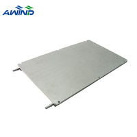Dissipateur thermique peltier estampage refroidissement par eau dissipateur thermique 1kw refroidi refroidisseur plaque liquide froid refroidisseurs thermique pour batterie de voiture ev