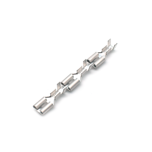 Tyco TE Connect 42400-1 Amp FASTON 250 быстрое отключение проводных разъемов, клеммы 18 14 AWG, прямая латунь - Product Image 3