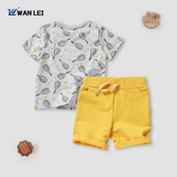 Nouvelle Collection 2026 : Ensembles de Vêtements d'Été en Coton pour Enfants – Tenues 2 Pièces pour Bébés Garçons et Filles, T-shirt à Manches Courtes et Short