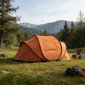 Tente de camping d'extérieur automatique à lancer à la main, en forme de <span class=keywords><strong>bateau</strong></span>, une chambre, protection solaire, motif Moyen-Orient, tente de désert Kadair - Product Image 3