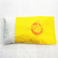 Taie d'oreiller en satin avec fermeture enveloppe pour compagnies aériennes
