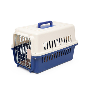Açık hava havayolu onaylı katlanabilir seyahat ticari uçuş plastik renk Pet kedi köpek kafesleri - Product Image 4
