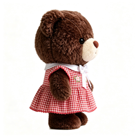 Ours en peluche doux en gros, jouet en peluche mignon, poupée ours à habiller, animal de dessin animé pour cadeau, ours en peluche personnalisé