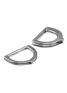 Suministro directo de fábrica Vela de sombra Ezi Hold Anillo de acero inoxidable Dee Anillo D con una oreja para colgar y Estructura de sombra extensible - Product Image 4