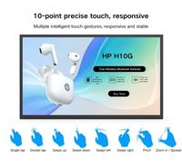 Pantalla Táctil Plana de 98 Pulgadas 4K con Ranura OPS, Sistema Operativo Dual Android/Windows, Software para Pizarra Inteligente, Venta Directa de Fábrica para Aulas y Tiendas Minoristas
