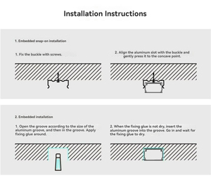 Ánh Sáng Tuyến Tính Ống Kính Quang Học Def User LED Phản Xạ Hồ Sơ Ánh Sáng Với Vật Liệu Hợp Kim Nhôm - Product Image 6