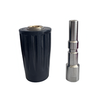 Pistolet à gâchette à mousse de neige Pistolet de pulvérisation pour nettoyeur haute pression SS 1/4 "Adaptateur à dégagement rapide Coupleur/douille pour Nilfisk Kew Italie