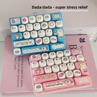 Clavier anti-stress créatif à 26 touches en ABS, gadget mécanique relaxant, best-seller transfrontalier