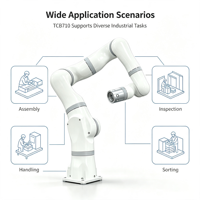 Bras robotique collaboratif 7 axes A2CA-710, charge utile 10 kg, rayon maximal 761,5 mm, DC48V 240W, 7-DOF, servomoteur Cobot, utilisation en restaurant ZY