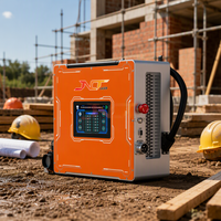 Nouvelle machine de nettoyage laser à fibre pulsée 500W, compacte, compatible aluminium, refroidie par air, portable pour usage industriel sur site
