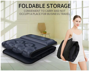 Alfombrilla de calefacción con almohada Shiatsu y cojín masajeador de cuerpo completo de amasado profundo 9 modos Control de sincronización de 15 minutos portátil - Product Image 3