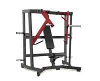 Machine à Squat Inclinée à 45 Degrés à Charge par Disques, Conception Ergonomique à Levier, Équipement Commercial de Musculation des Jambes Direct Usine