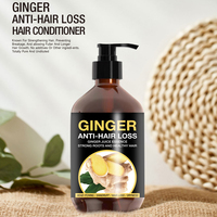 Shampo Kondisioner Gel Penyegar Anti-Rontok Rambut Jahe Label Pribadi untuk Anak-Anak Perawatan Rambut Herbal Organik Alami