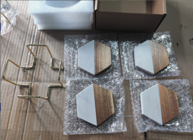hexagone blanc
