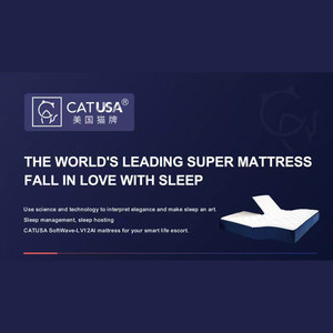 Catusa Ai Thông Minh Làm Mát Bộ Nhớ Nệm Có Thể Gập Lại Khung Giường Với Giảm Tiếng Ồn Thiết Kế Cho Khách Sạn Phòng Ngủ Khách - Product Image 4