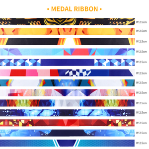 ริบบิ้นประดับเหรียญแบบกำหนดเองริบบิ้นสำหรับเหรียญแบบสั่งทำลายธงประเทศและหรูหรา - Product Image 3
