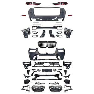 Kit de carrocería de coche de alta calidad para <span class=keywords><strong>BMW</strong></span> X7 G07 2019-2022 actualización a <span class=keywords><strong>X7M</strong></span> kit de carrocería 2023 + kit de carrocería parachoques trasero delantero kit de carrocería - Product Image 1