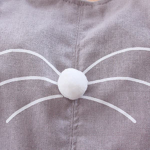 Conjuntos de Ropa para Recién Nacidos, Trajes de Pantalones con Tirantes para Bebés Niñas con un Bonito Diseño de Gato, Venta al por Mayor - Product Image 6