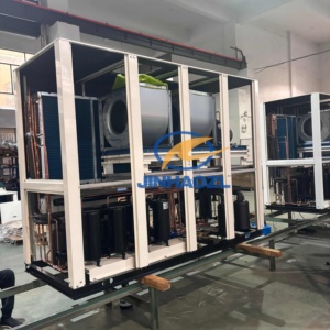 เครื่องทำความเย็นแบบอากาศปรับแต่งได้พร้อมคอมเพรสเซอร์ <span class=keywords><strong>Panasonic</strong></span> Scroll แบบขนาน 4 เครื่อง สำหรับระบบทำความ<span class=keywords><strong>เย็น</strong></span>อุตสาหกรรม - Product Image 6