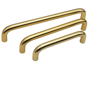 furniture hardware aluminum arch drawer handles bathroom wardrobe handle Kitchen Cabinet Door Pull - Product Image 3