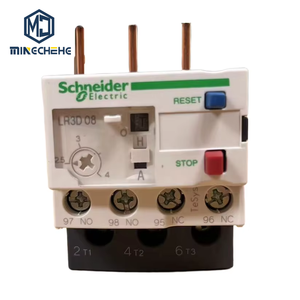Relé de Sobrecarga Térmica 3P LR3D06 LR3D08 LR3D10 3-4A 5.5-8A 7-10A Clase 20, Dispositivo de Protección de Motor para Maquinaria Industrial - Product Image 1