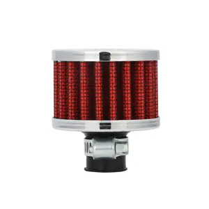 Wasbaar/Herbruikbare/Levenslange Product, aluminium 12Mm/0.5 ''Kleine Formaat Auto Mini Air Intake Breather Filter