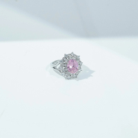 NATUNA Vente en gros de bagues de fiançailles en diamant naturel pour femmes Bague en or avec émeraude rayonnante et ovale en argent 925