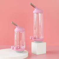 Distributeur d'eau suspendu en plastique pour lapin, hamster, cochon d'Inde, oiseaux, cage à oiseaux, 500 ml, accessoires pour petits animaux, produits et fournitures pour animaux de compagnie