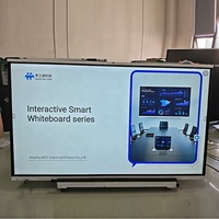 Tableau blanc interactif Digital Smart Board 65 75 85 98 110 pouces 4K écran tactile affichage d'enseignement pour salle de classe