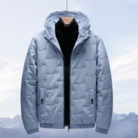 Nouvelle veste pour homme avec logo personnalisé, veste d'hiver tendance, veste épaisse et chaude pour homme, veste en duvet moelleuse surdimensionnée pour homme