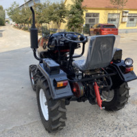 Livraison Gratuite Micro Tracteur à Deux et Quatre Roues Motrices pour l'Agriculture Petits Tracteurs Camions avec Tondeuse