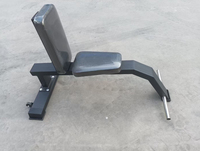 Banc de musculation professionnel ZY Commercial Shoulder Press Bench, robuste, pour salle de sport, club, entraînement avec poids libre